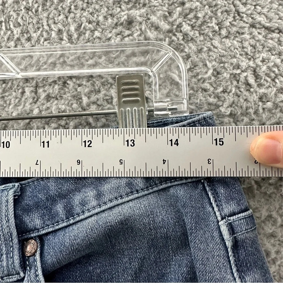 Soft Surroundings Ultimate Denim Straight Leg Jeans Medium Wash Women's 10P x 27 - Picture 7 of 9